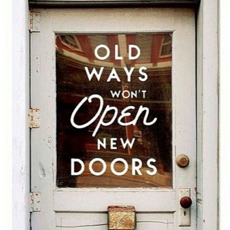 Poster - Old Ways New Doors